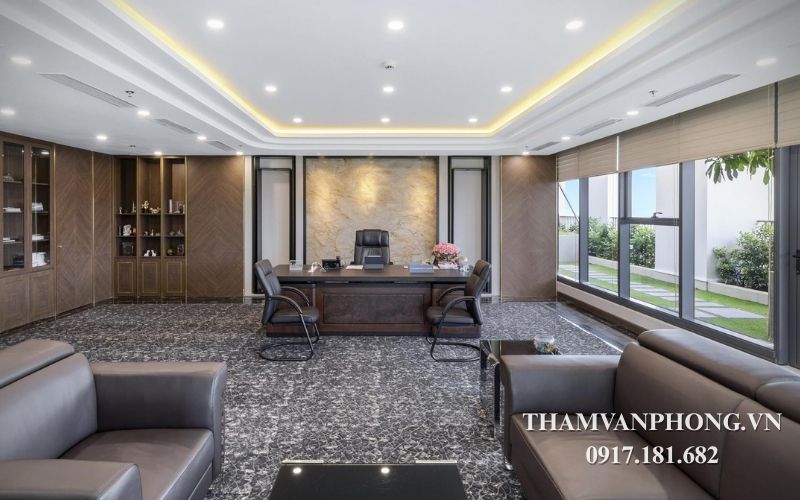 Thảm văn phòng hiện đại, sang trọng