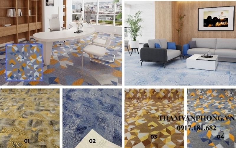 Thảm trải sàn sợi Nylon
