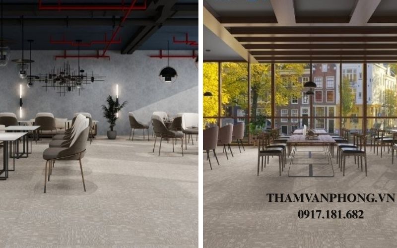 Thảm tấm cho văn phòng làm việc
