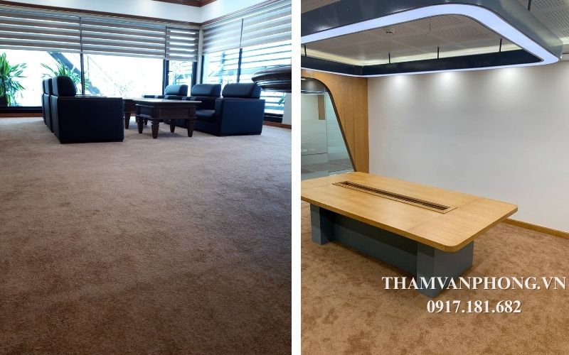 Thảm Văn Phòng cung cấp đa dạng mẫu thảm cuộn