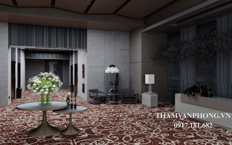 Thảm sợi len tổng hợp
