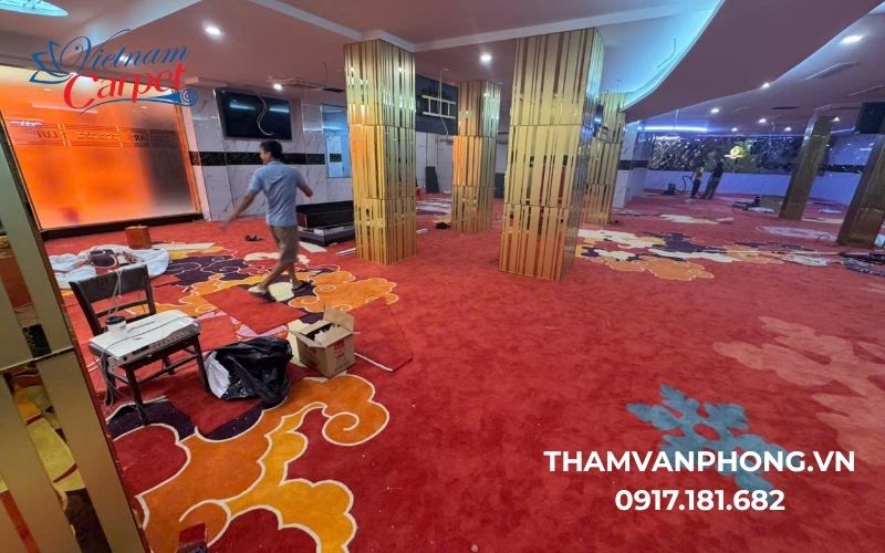 Công trình trải thảm tại Casino Vũng Tàu