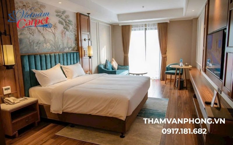 Công trình trải 72 thảm chân giường khách sạn tại Bắc Ninh