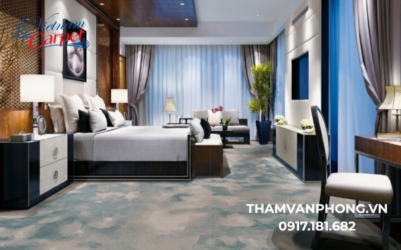 Thảm trải phòng khách sạn