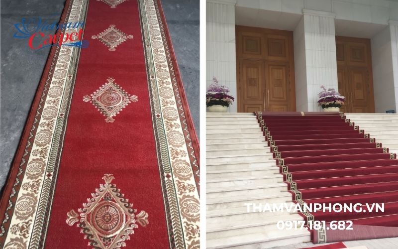 Thảm Văn Phòng Việt Nam chuyên cung cấp mẫu thảm sự kiện với nhiều mẫu mã đa dạng