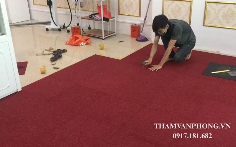 Khảo sát mặt bằng kỹ lưỡng trước khi thi công thảm
