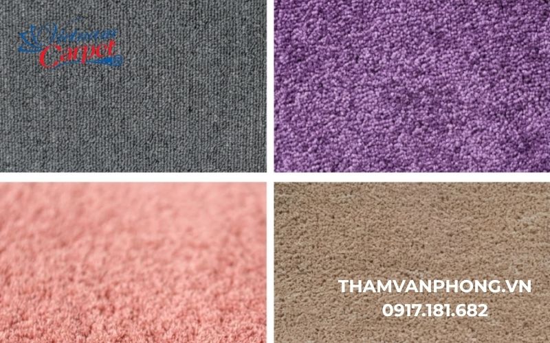Thảm trải sàn có nhiều loại chất liệu khác nhau