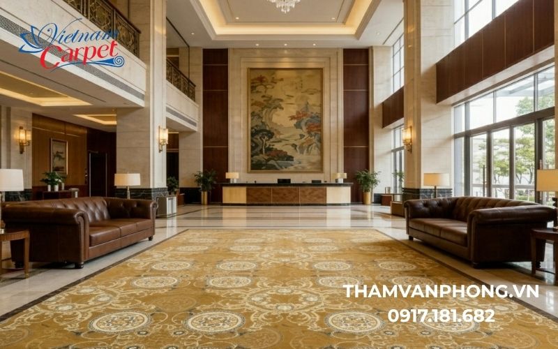 Mẫu thảm khách sạn Axminster