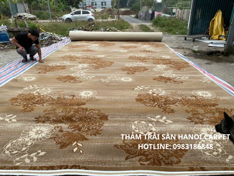Thảm văn phòng hoa văn