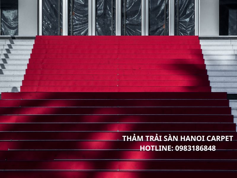 Thuê thảm sự kiện diễn ra trong ngày