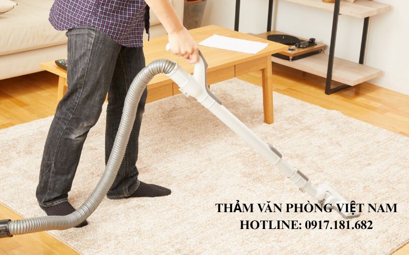 Hút bụi định kỳ thảm