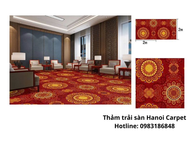 Thảm đỏ trải phòng hội nghị