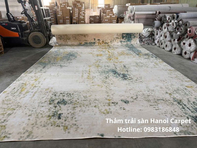 Thảm cuộn hiện đại