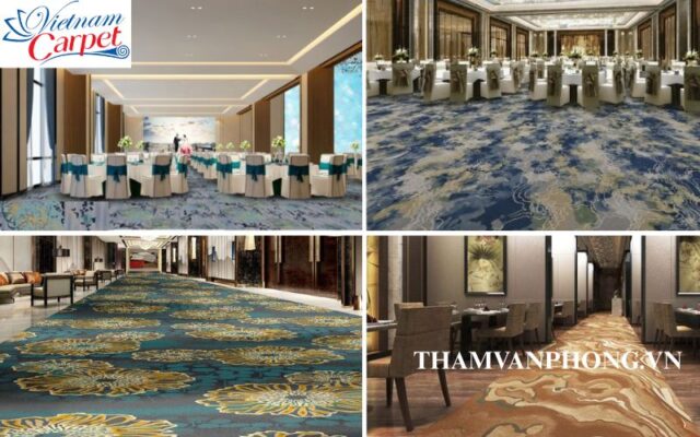Thảm Axminster  cho phòng khách sạn, resort cao cấp