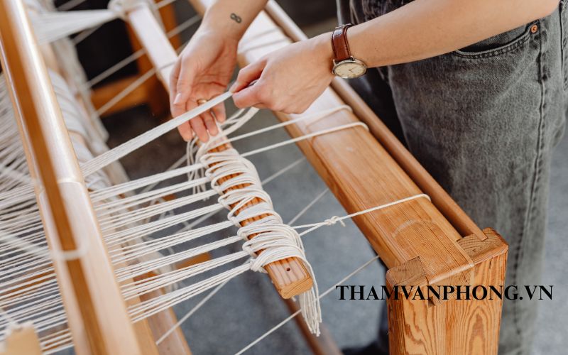 Thảm len dệt tay
