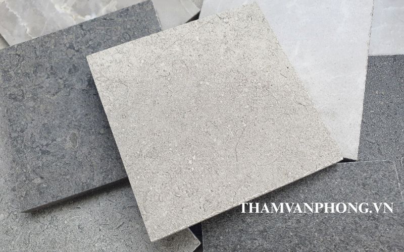 Thảm tấm màu xám