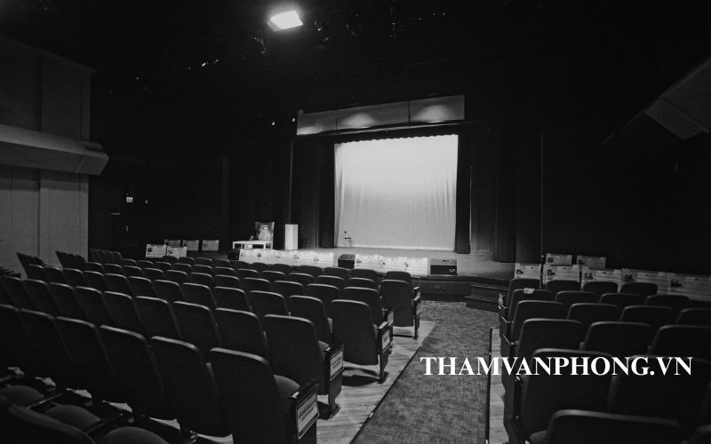 Thảm đen tạo nên vẻ đẹp sang trọng
