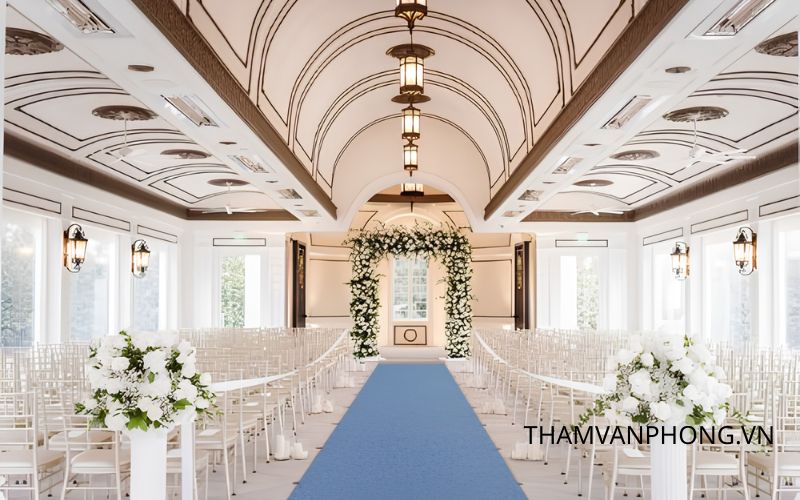 Cuộn thảm trải sàn cho hội nghị