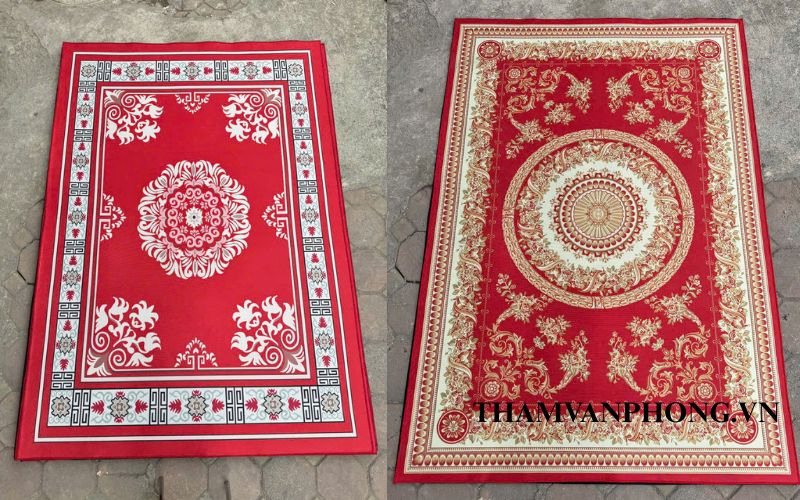 Thảm phòng khách tân cổ điển
